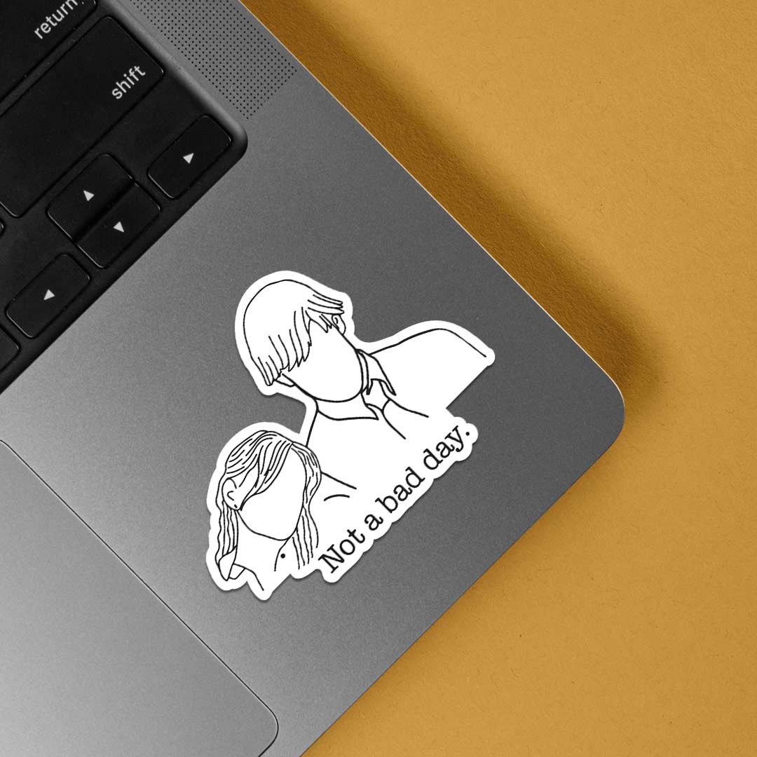 Not a bad day  TV Shows Stickers