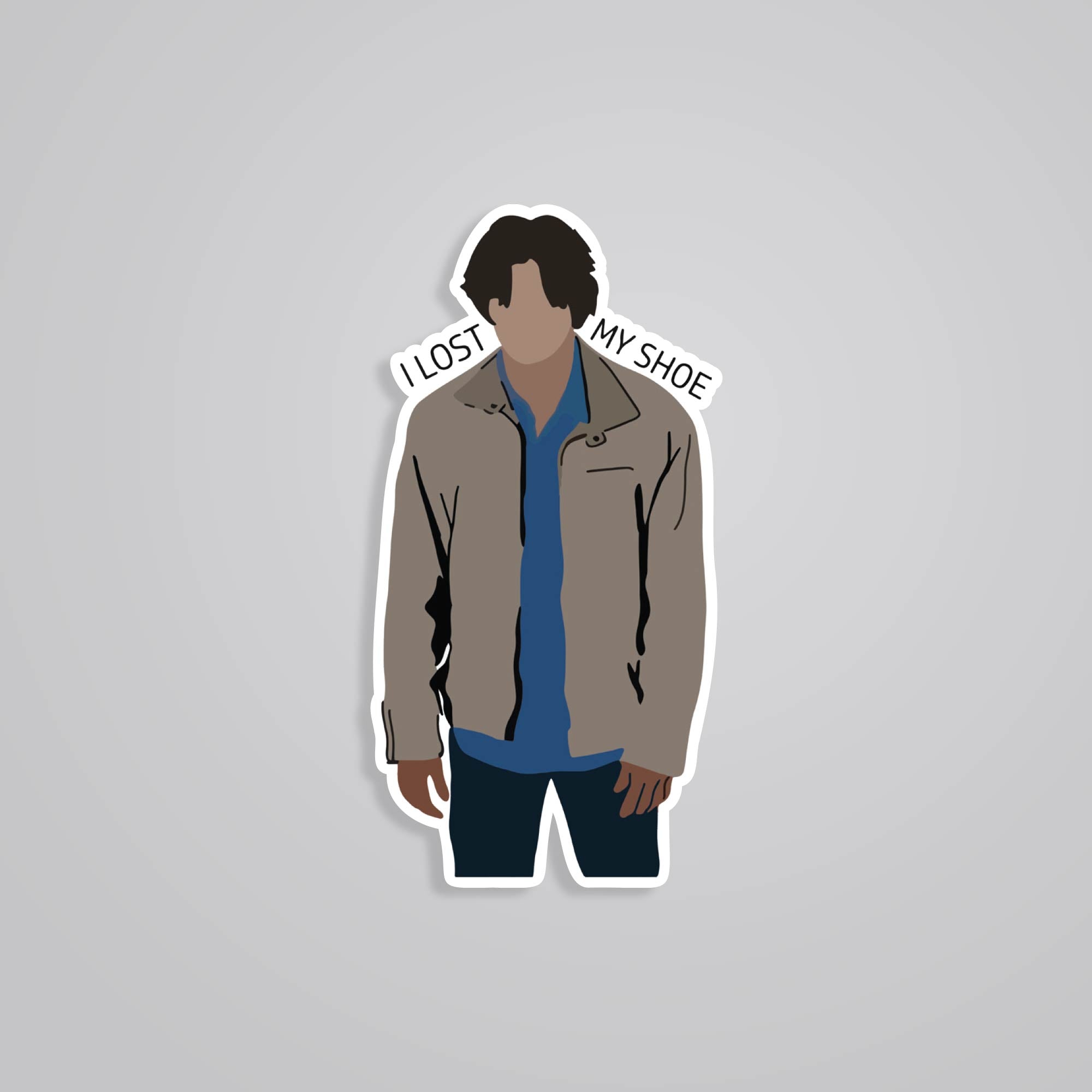 Fomo Store Stickers TV Shows Sam I lost my shoe
