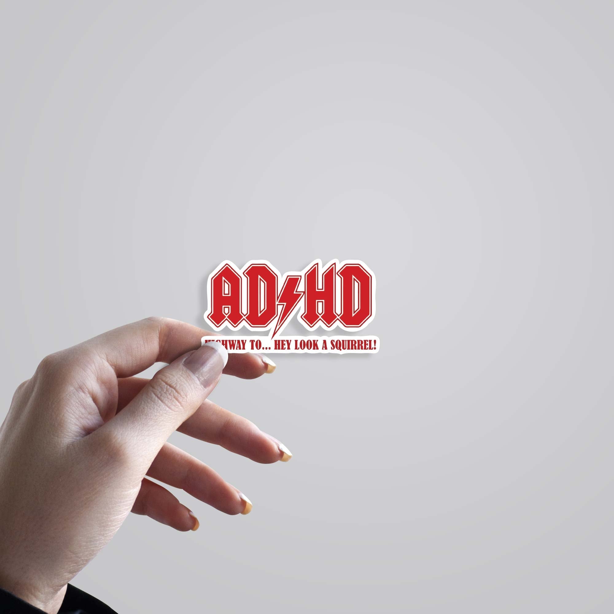ADHD  Witty Stickers