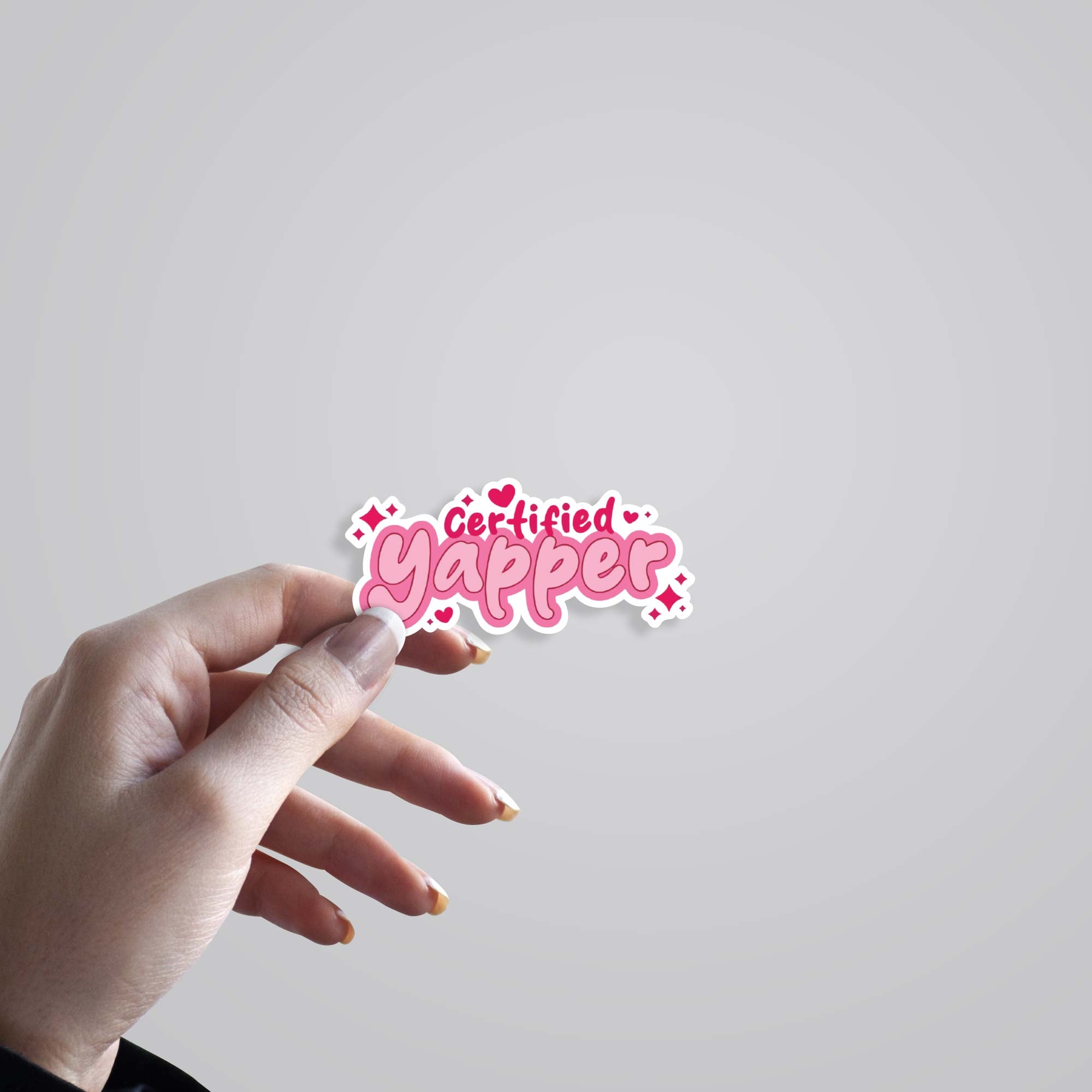 Certified Yapper Witty Stickers