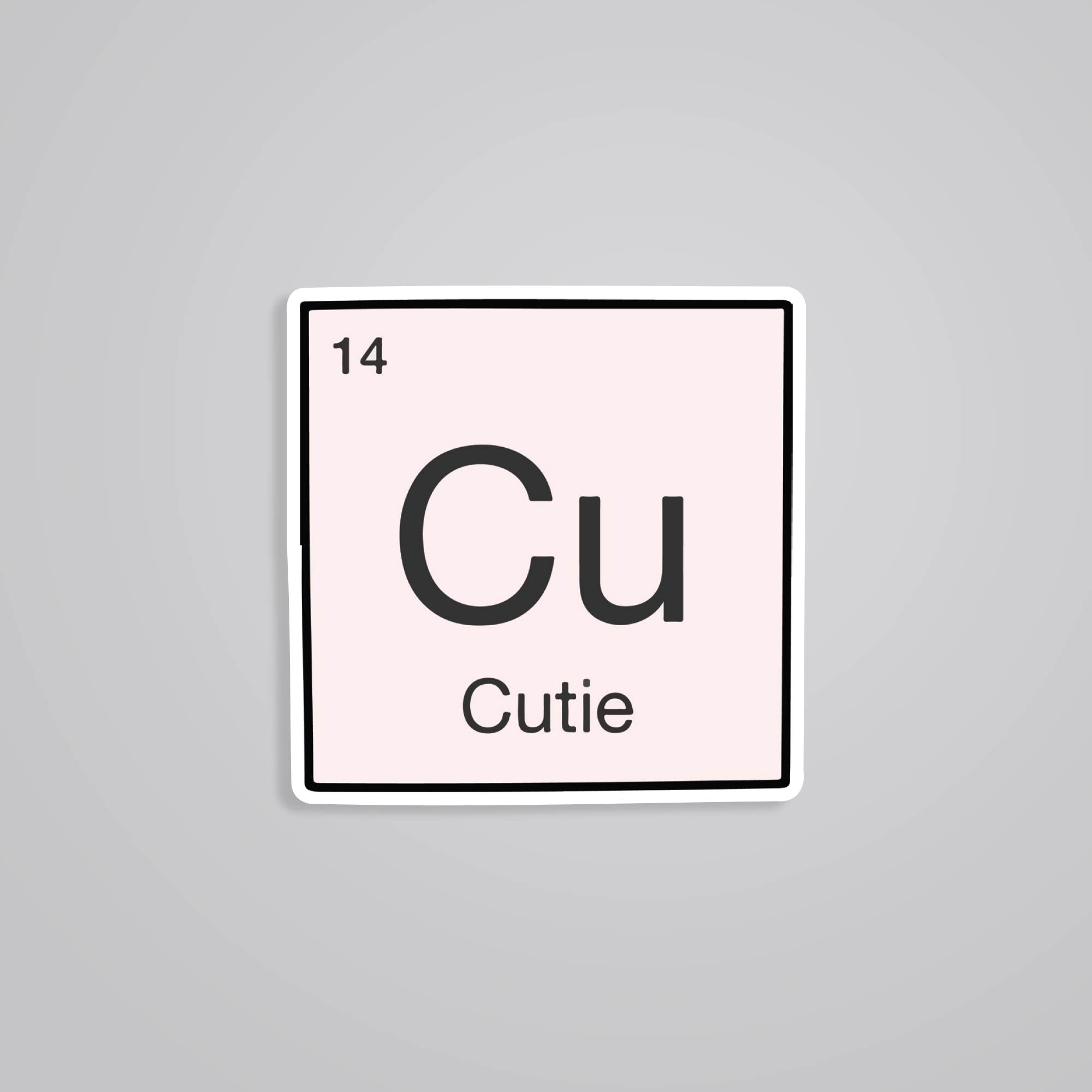 Fomo Store Stickers Witty Cutie