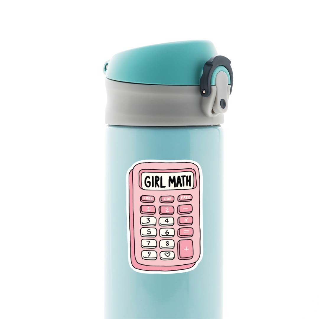 Girl Math Witty Stickers