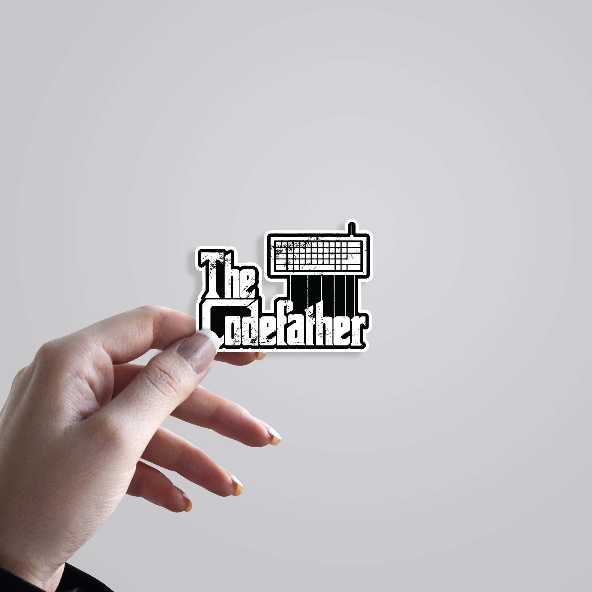 The codefather Witty Stickers