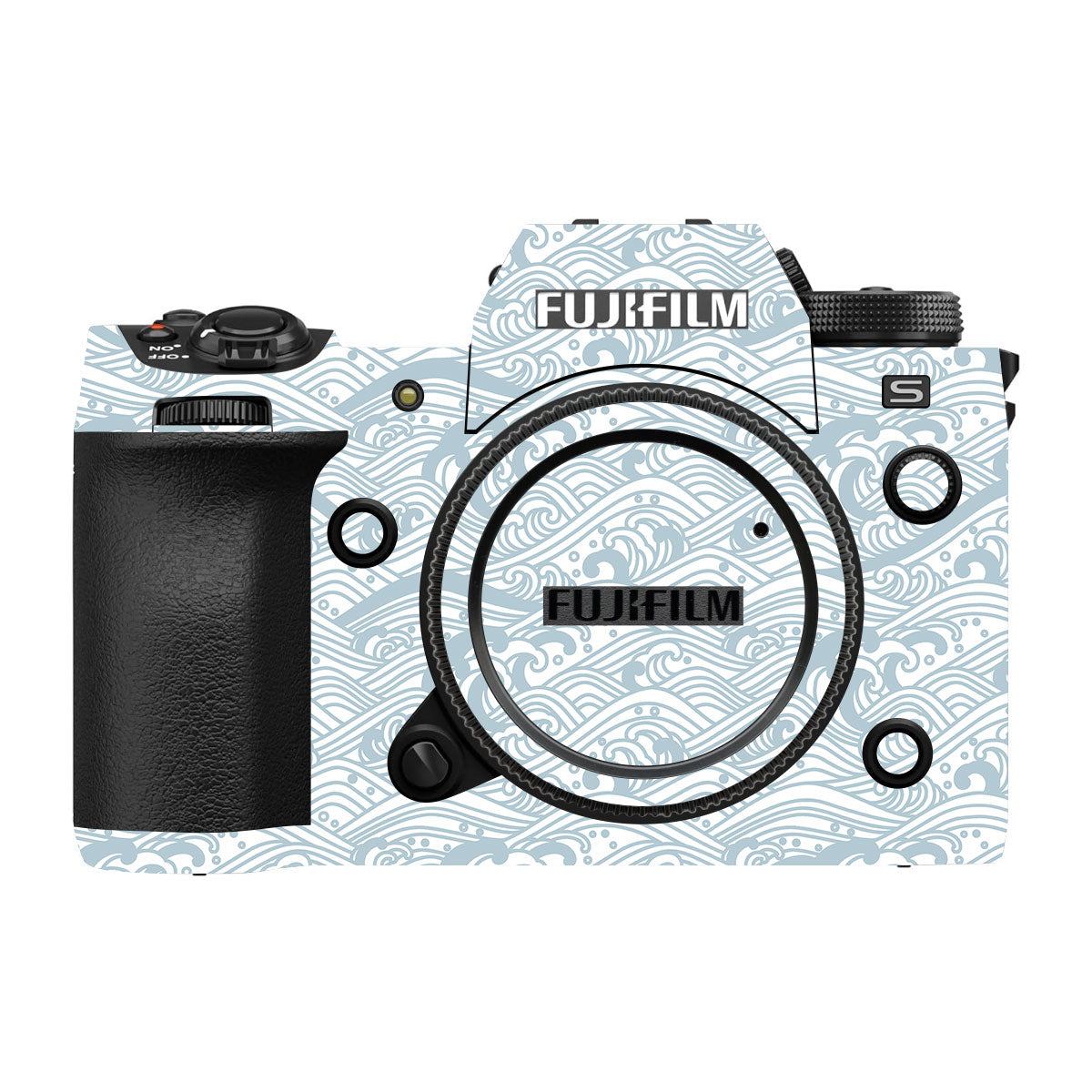 Textured Frost Wave Fujifilm X-H2 Camera Skin