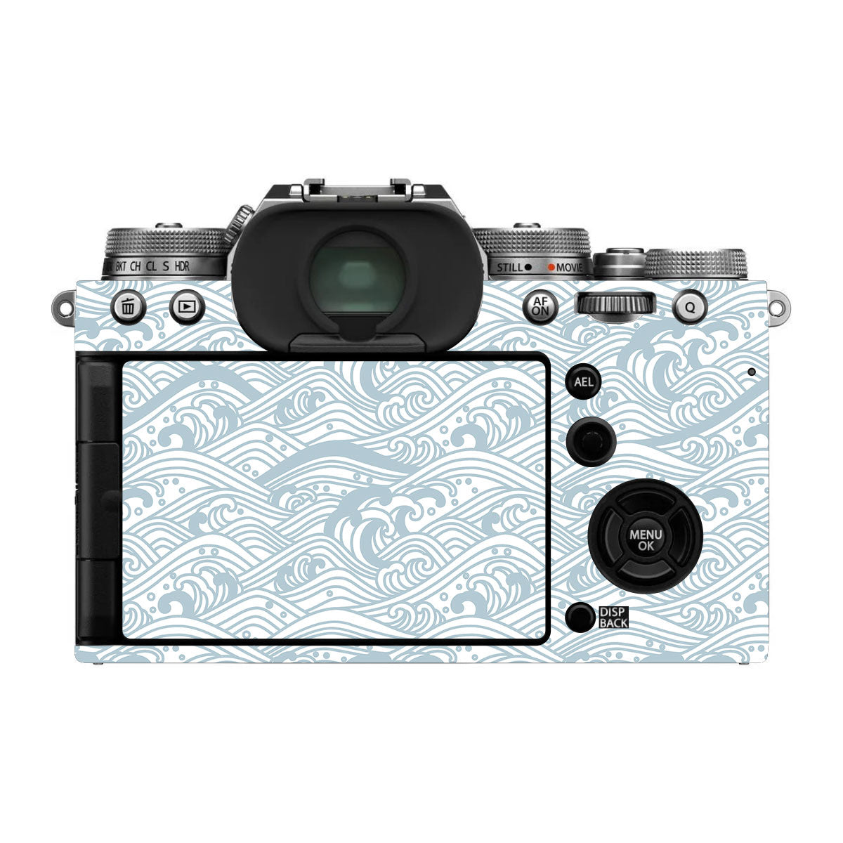 Textured Frost Wave FujiFilm X-T4 Camera Skin