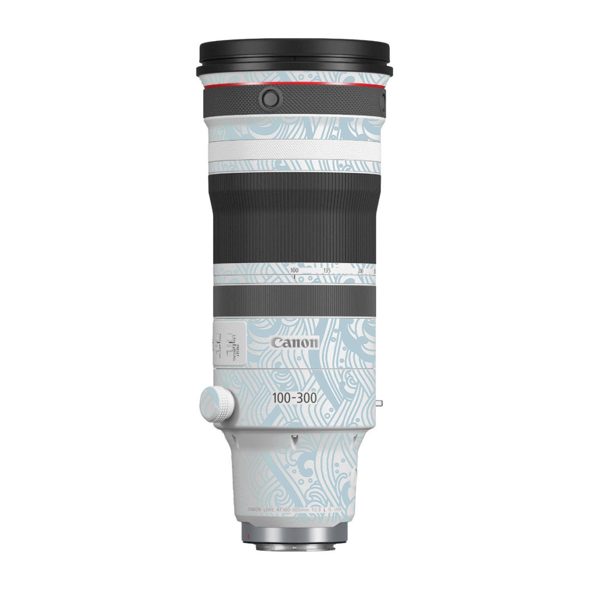 Textured Frost Wave Canon RF 100-300mm F/2.8 L IS USM Camera Lens Skin
