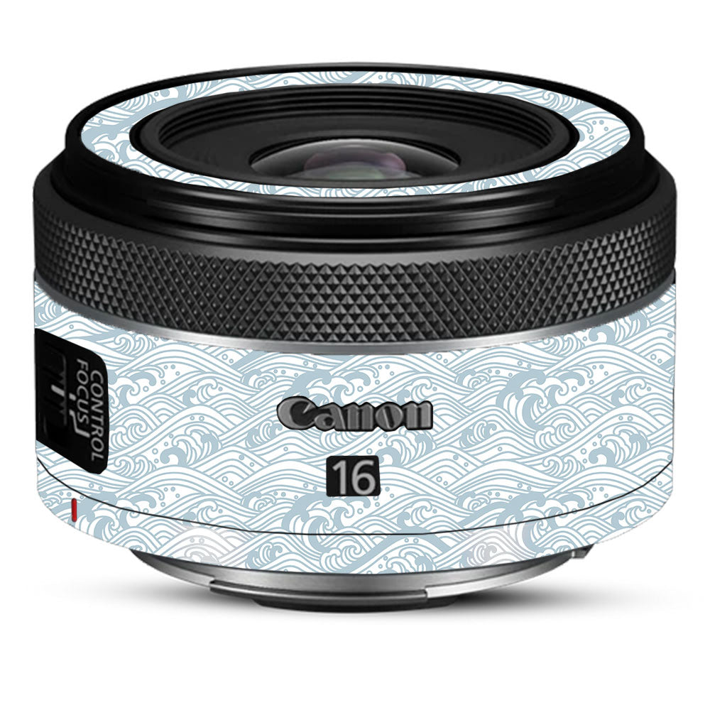 Textured Frost Wave Canon RF 16mm f/2.8 STM Camera Lens Skin