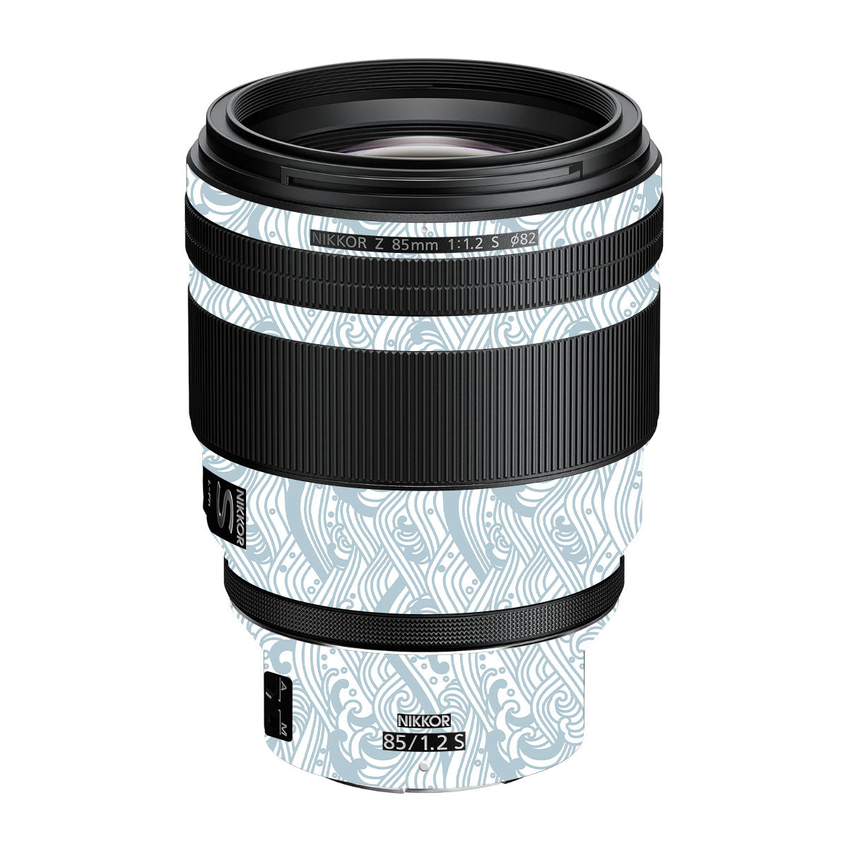 Textured Frost Wave Nikon Nikkor Z 85mm F/1.2 S Camera Lens Skin