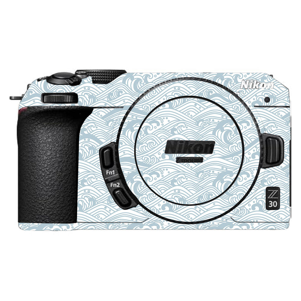 Textured Frost Wave Nikon Z30 Camera Skin