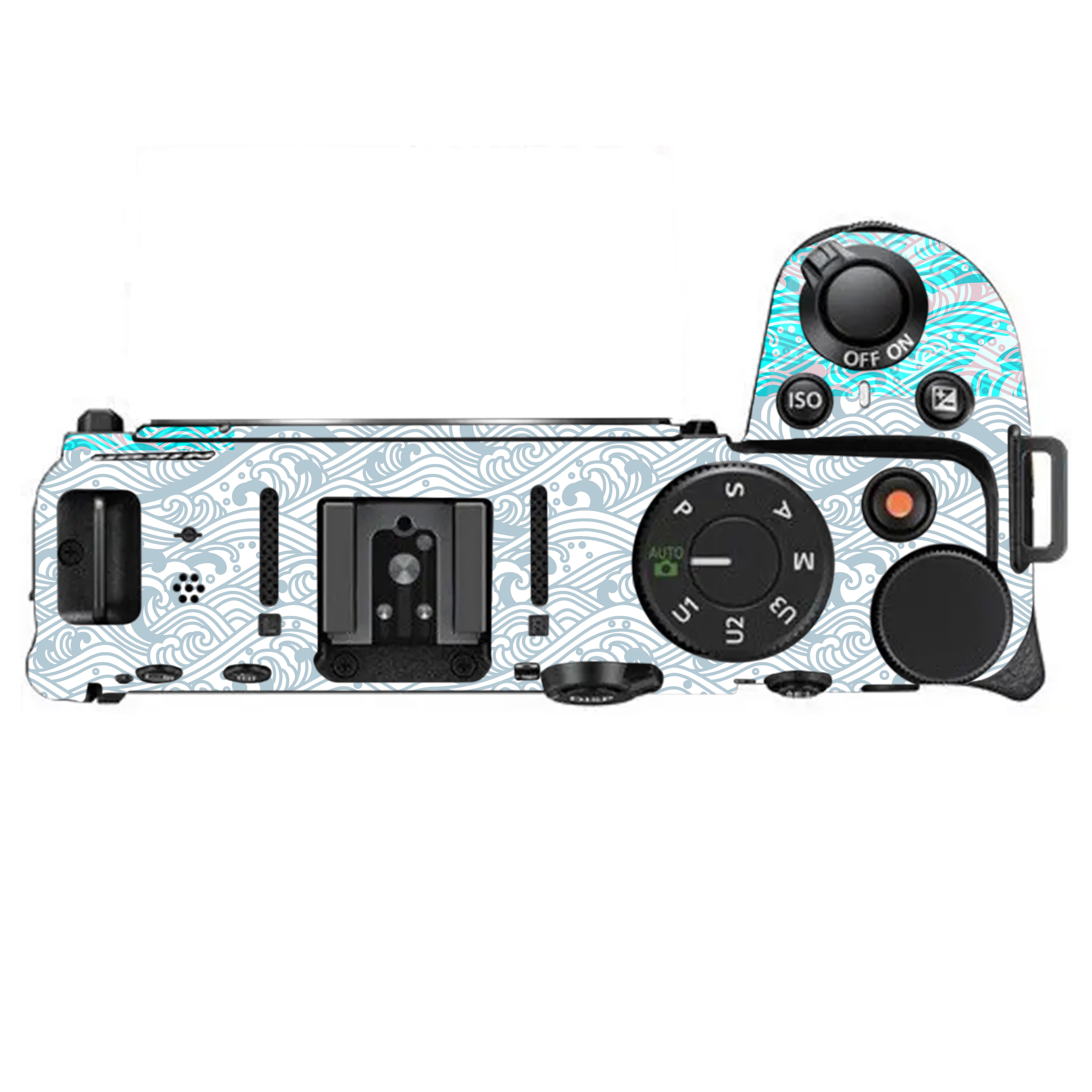 Textured Frost Wave Nikon Z30 Camera Skin