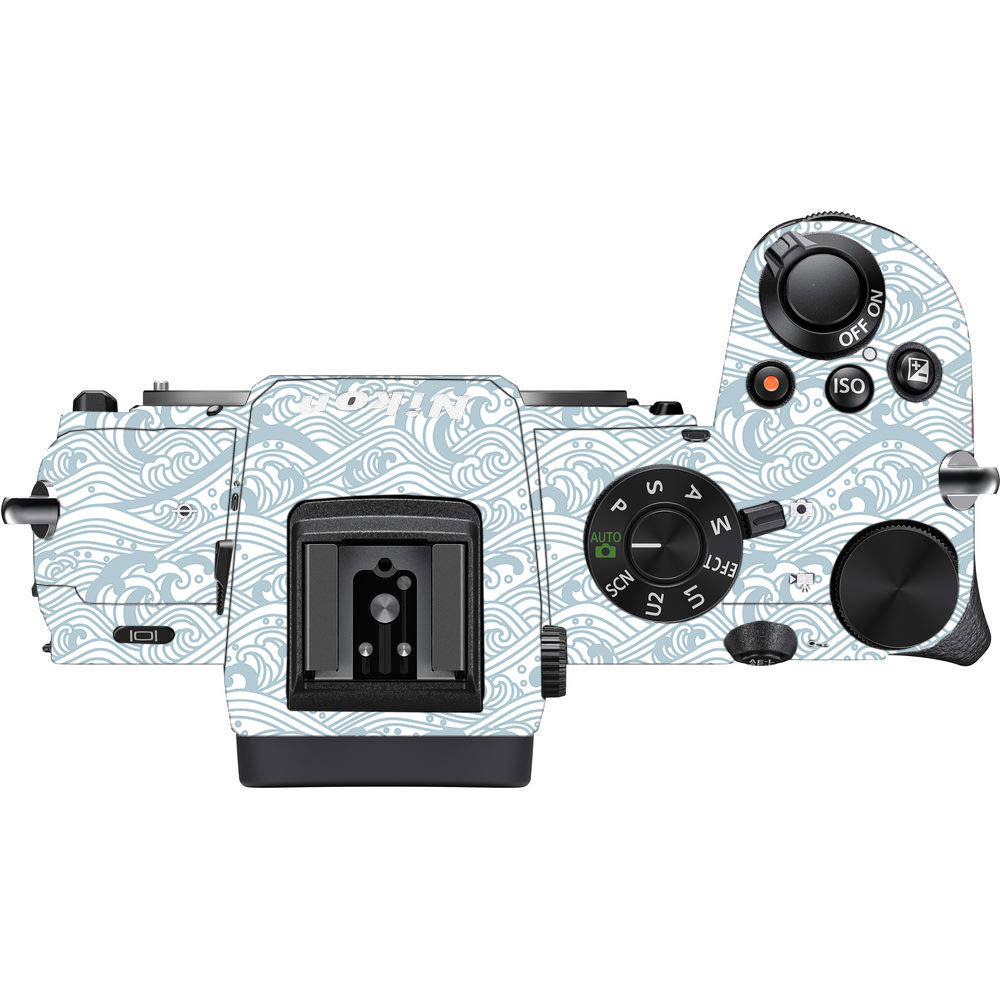 Textured Frost Wave Nikon Z50 Camera Skin