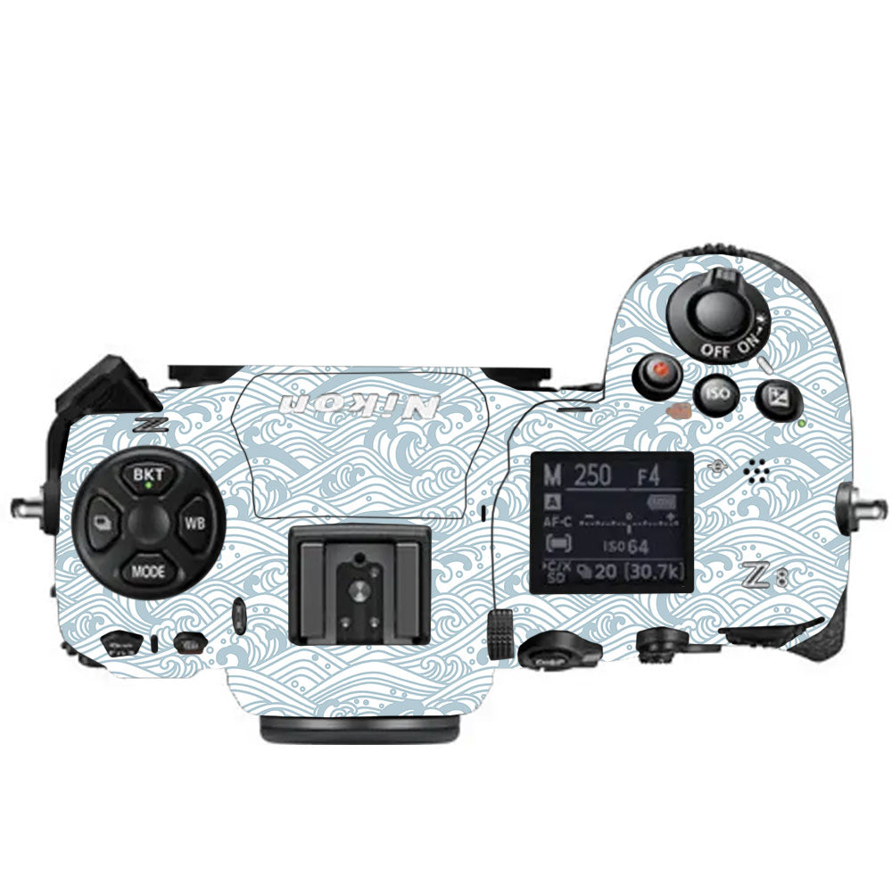 Textured Frost Wave Nikon Z8 Camera Skin