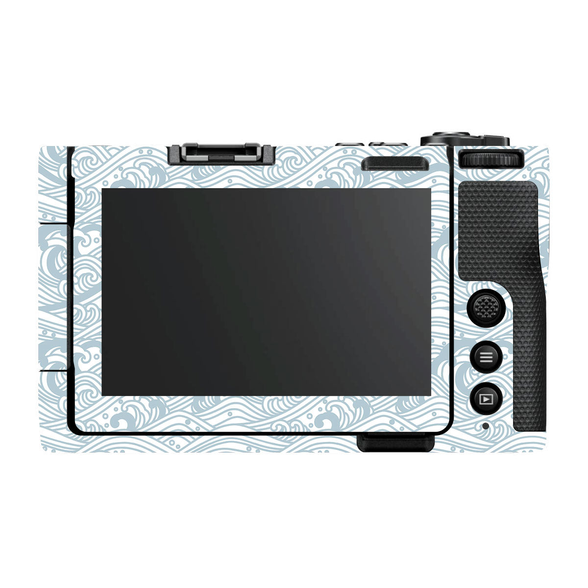 Textured Frost Wave Nikon ZR Camera Skin