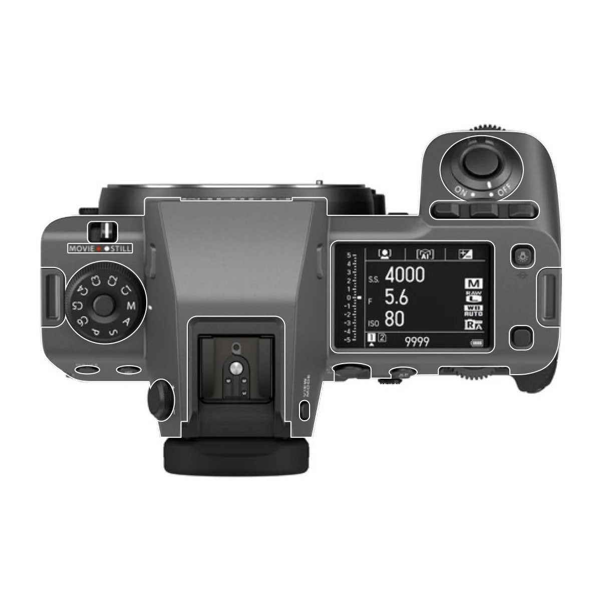 Transparent FujiFilm GFX 100S II Camera Skin