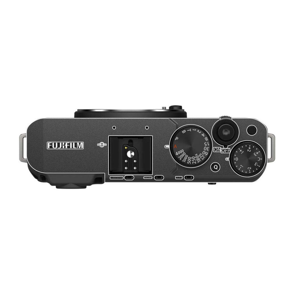 Transparent FujiFilm X-E4 Camera Skin