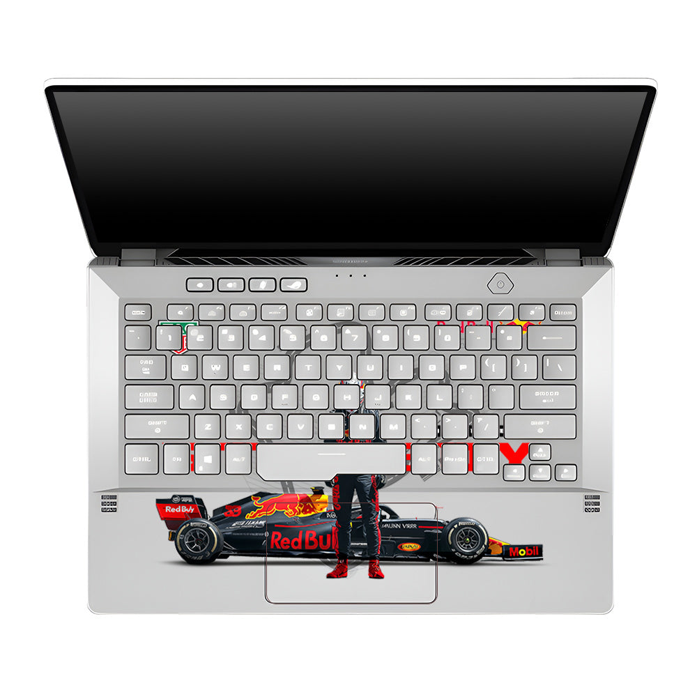Transparent Starboy Racer Asus ROG Zephyrus G14 GA401 Laptop Skin