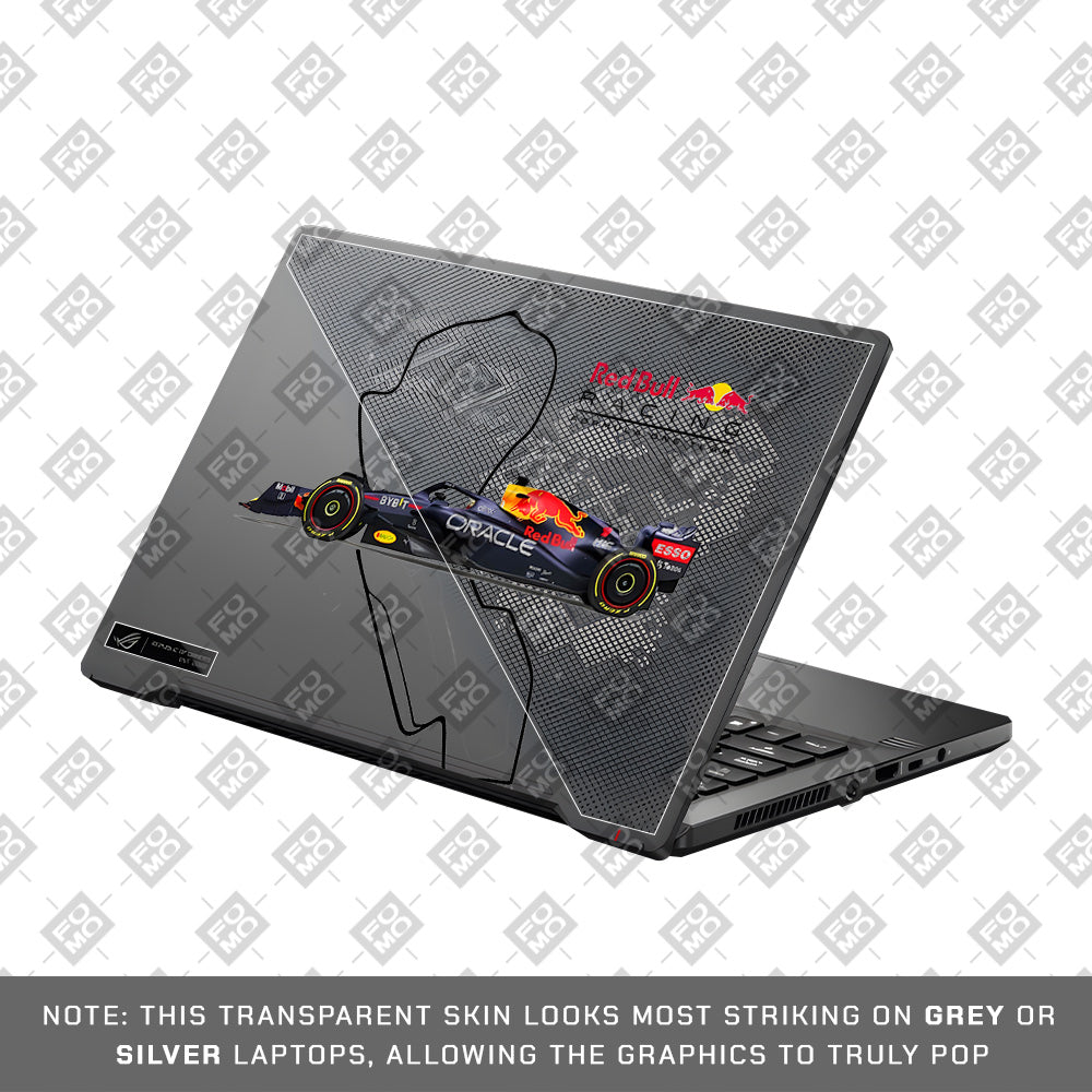 Transparent Track King Asus ROG Zephyrus G14 GA401 Laptop Skin