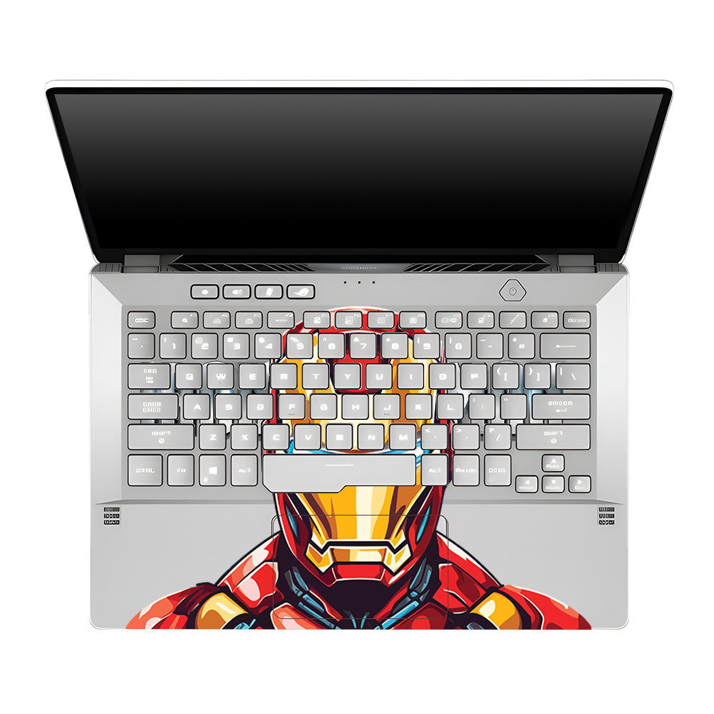 Transparent Arc Reactor Asus ROG Zephyrus G14 GA401 Laptop Skin
