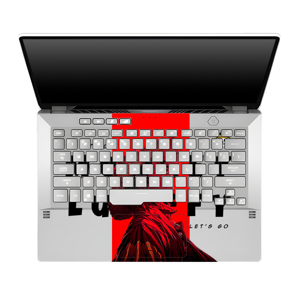 Transparent Pirate King Asus ROG Zephyrus G14 GA401 Laptop Skin