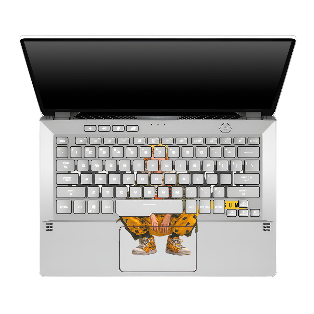 Transparent Zenitsu Agatsuma Asus ROG Zephyrus G14 GA401 Laptop Skin