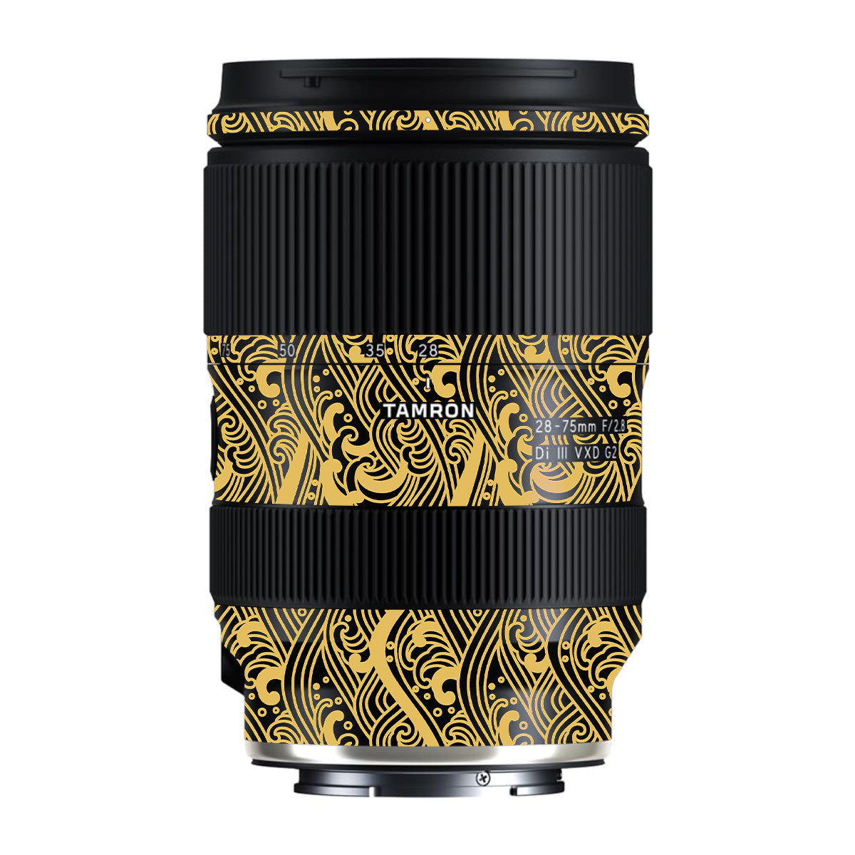 Textured Golden Tide Tamron Lens 28-75mm F/2.8 Gen 2 Camera Lens Skin