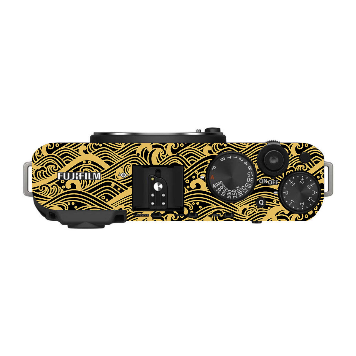 Textured Golden Tide FujiFilm X-E4 Camera Skin