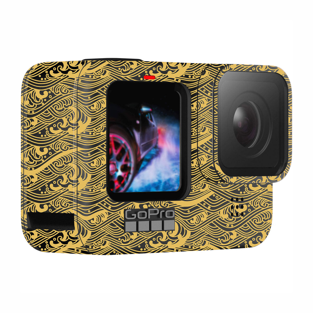 Textured Golden Tide GoPro Hero 12 Camera Skin