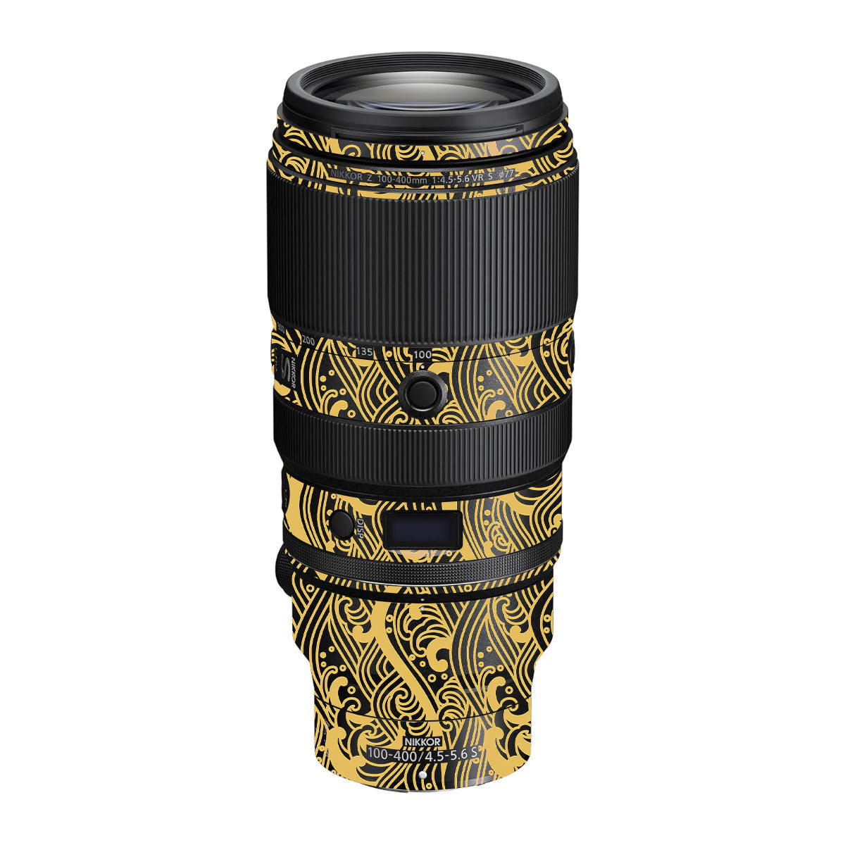 Textured Golden Tide Nikon Nikkor Z 100-400mm F/4.5-5.6 VR S Camera Lens Skin