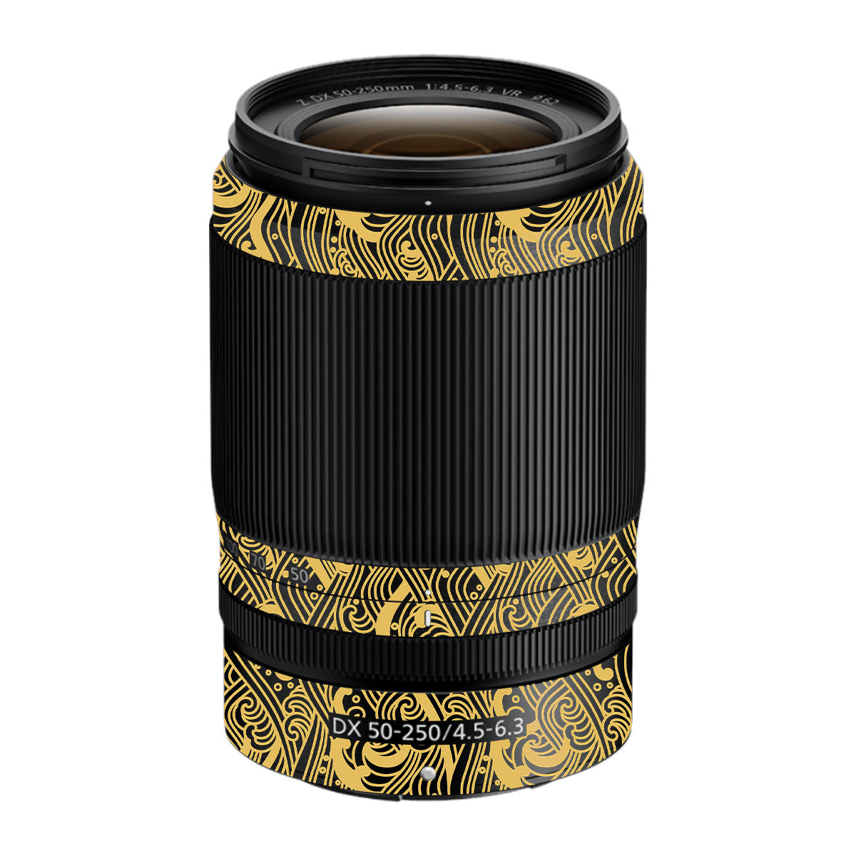 Textured Golden Tide Nikon Nikkor Z DX 50-250mm F/4.5-6.3 VR Camera Lens Skin