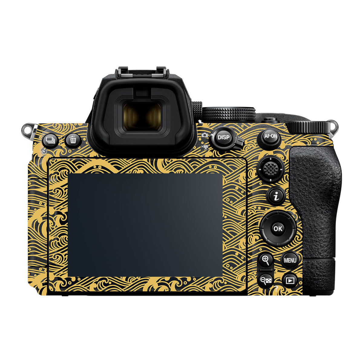 Textured Golden Tide Nikon Z5 II Camera Skin