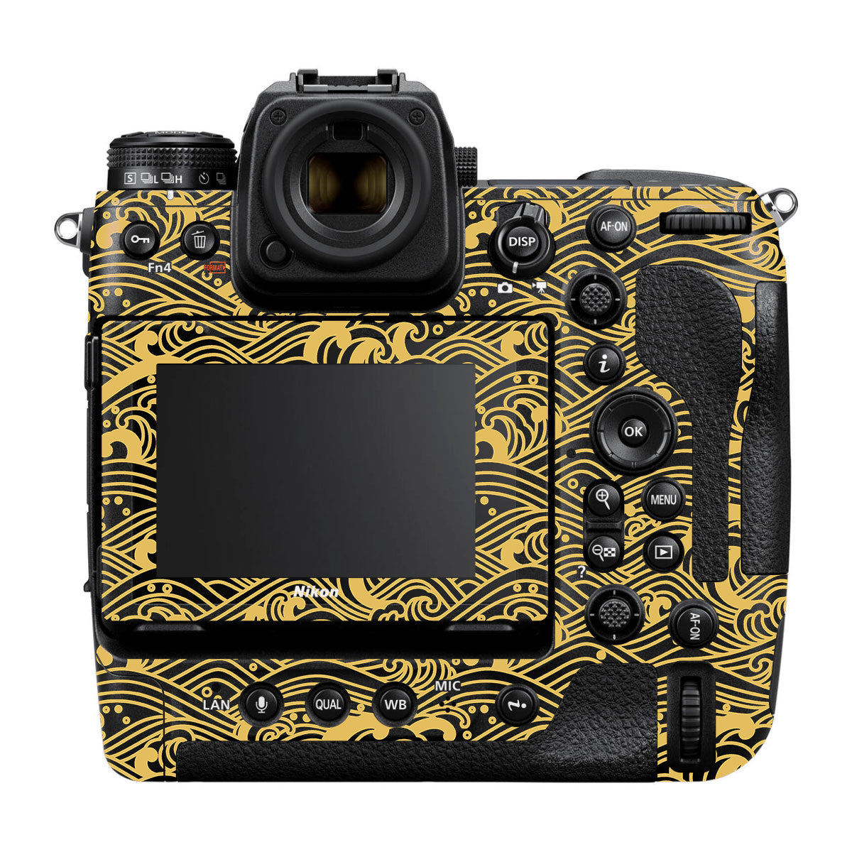 Textured Golden Tide Nikon Z9 Camera Skin
