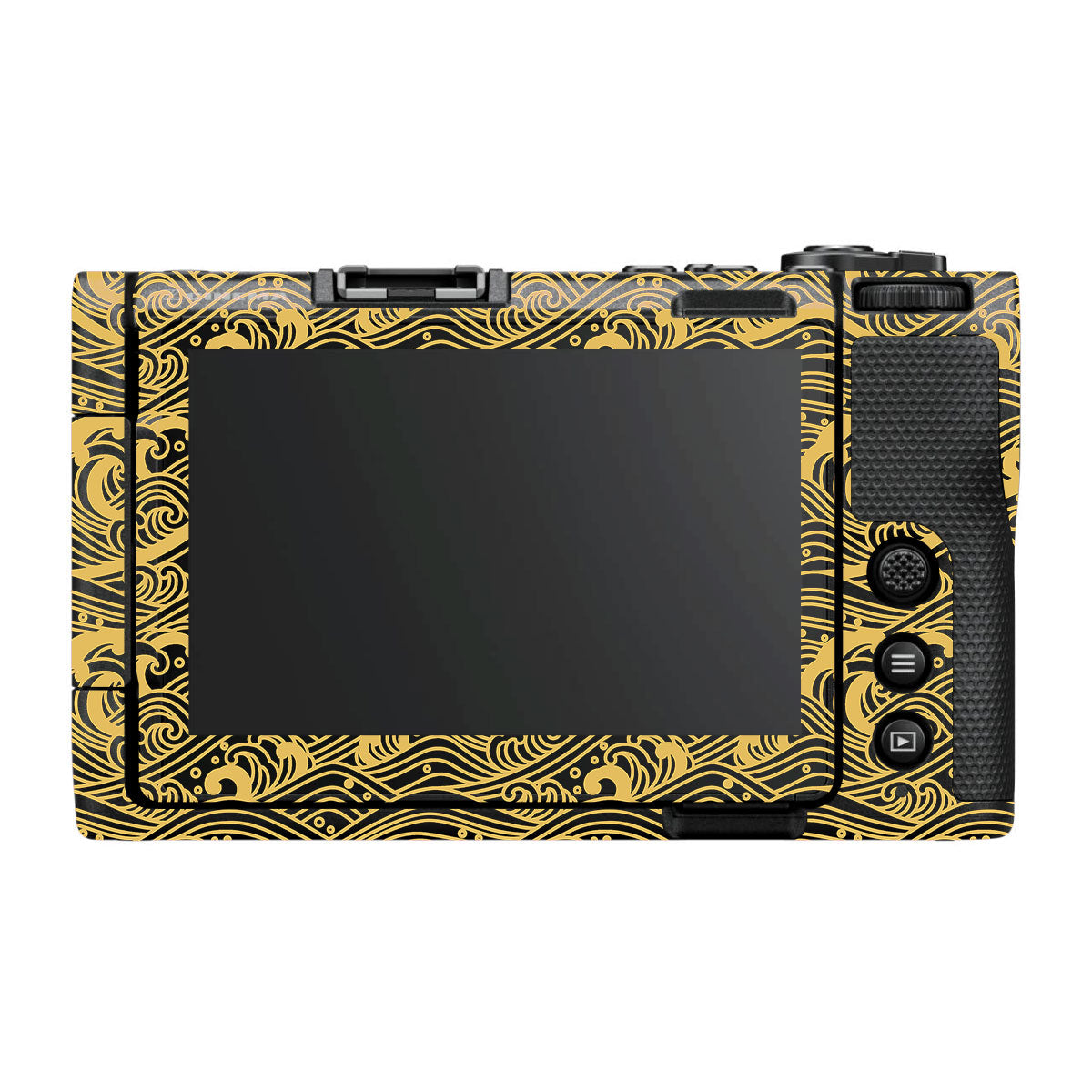 Textured Golden Tide Nikon ZR Camera Skin