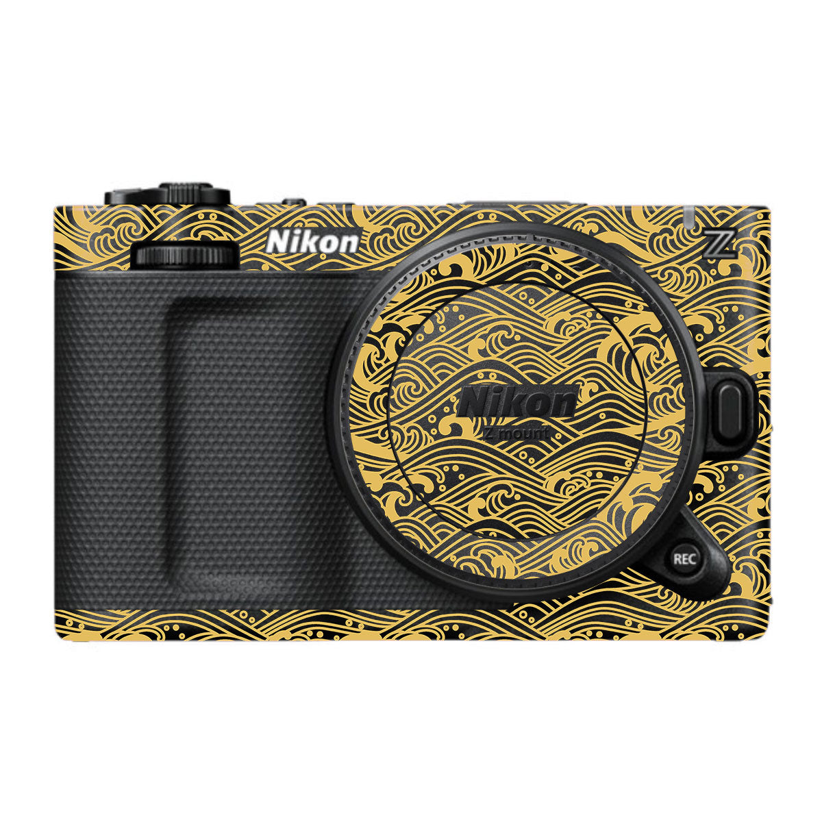 Textured Golden Tide Nikon ZR Camera Skin