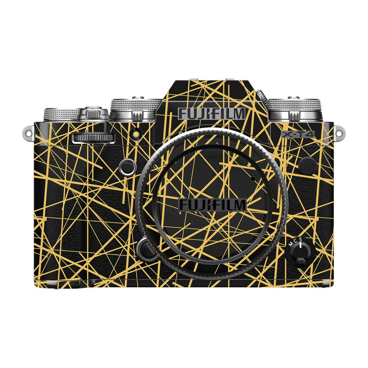 Textured Golden Web FujiFilm X-T4 Camera Skin