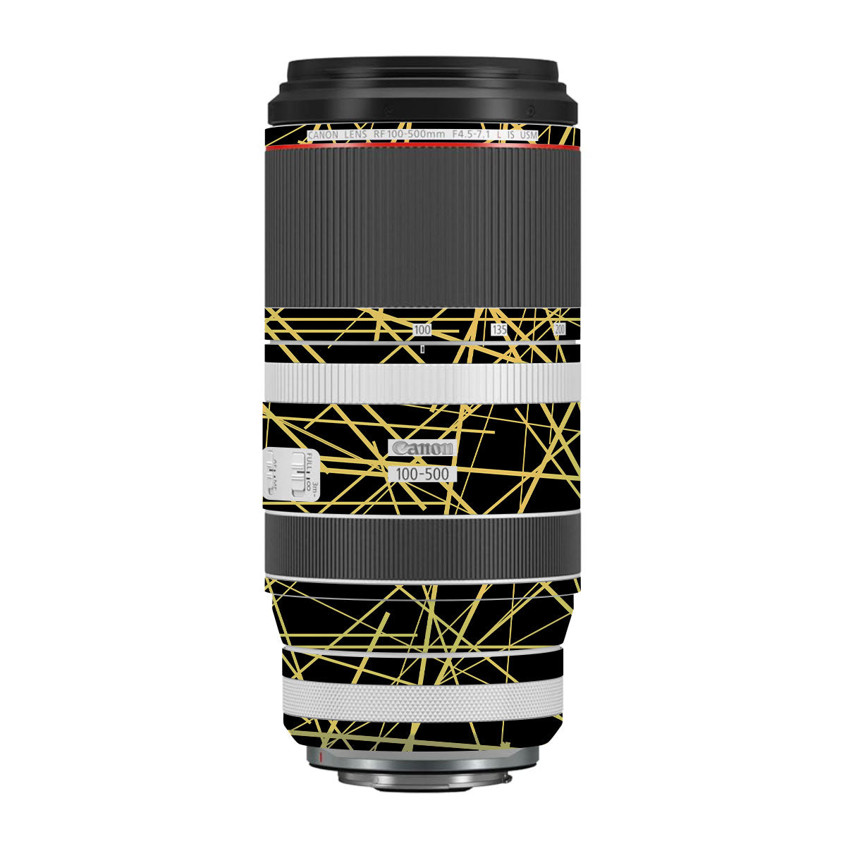 Textured Golden Web Canon RF 100-500mm F4.5-7.1 L IS USM Camera Lens Skin
