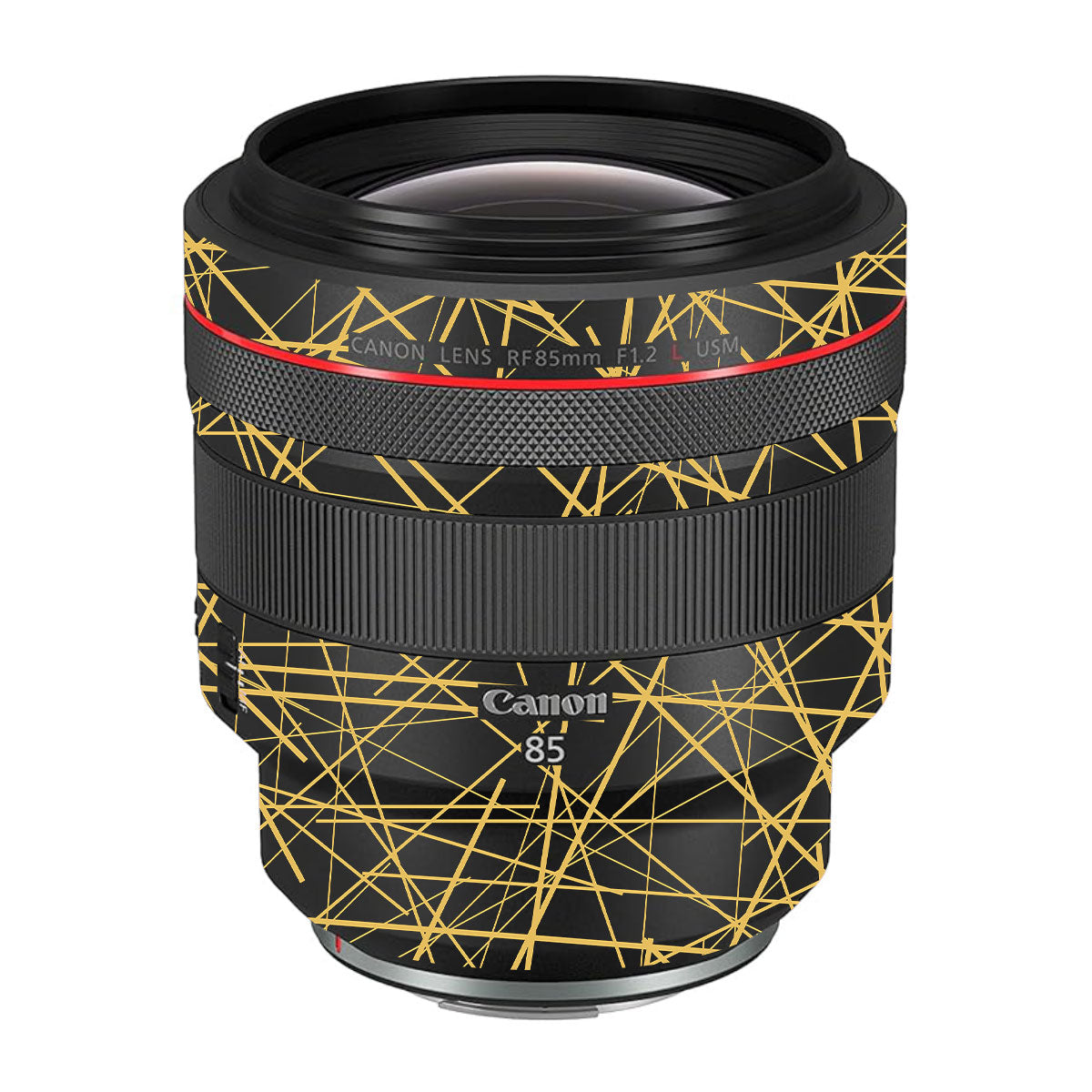 Textured Golden Web Canon RF 85mm F/1.2L USM Camera Lens Skin