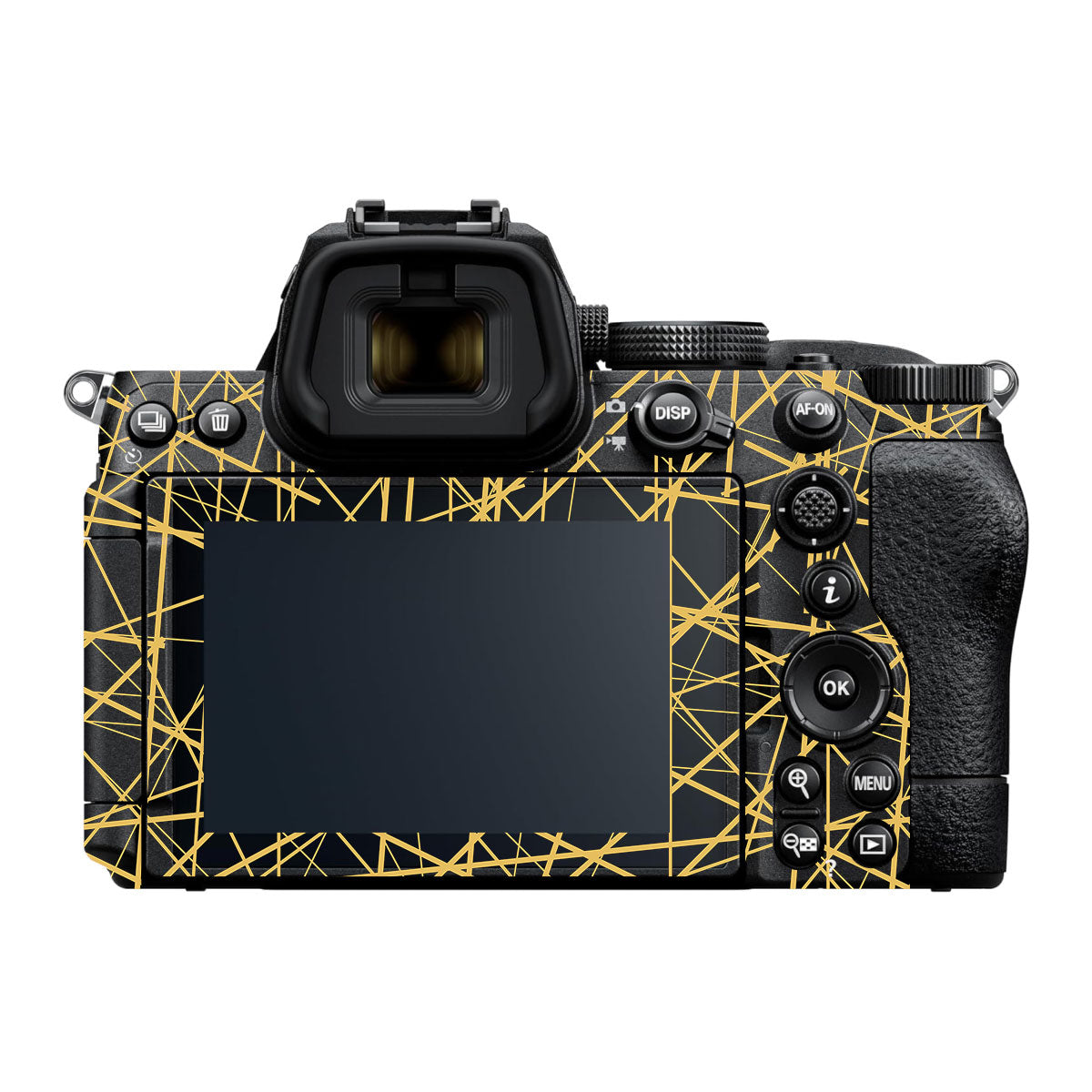 Textured Golden Web Nikon Z5 II Camera Skin