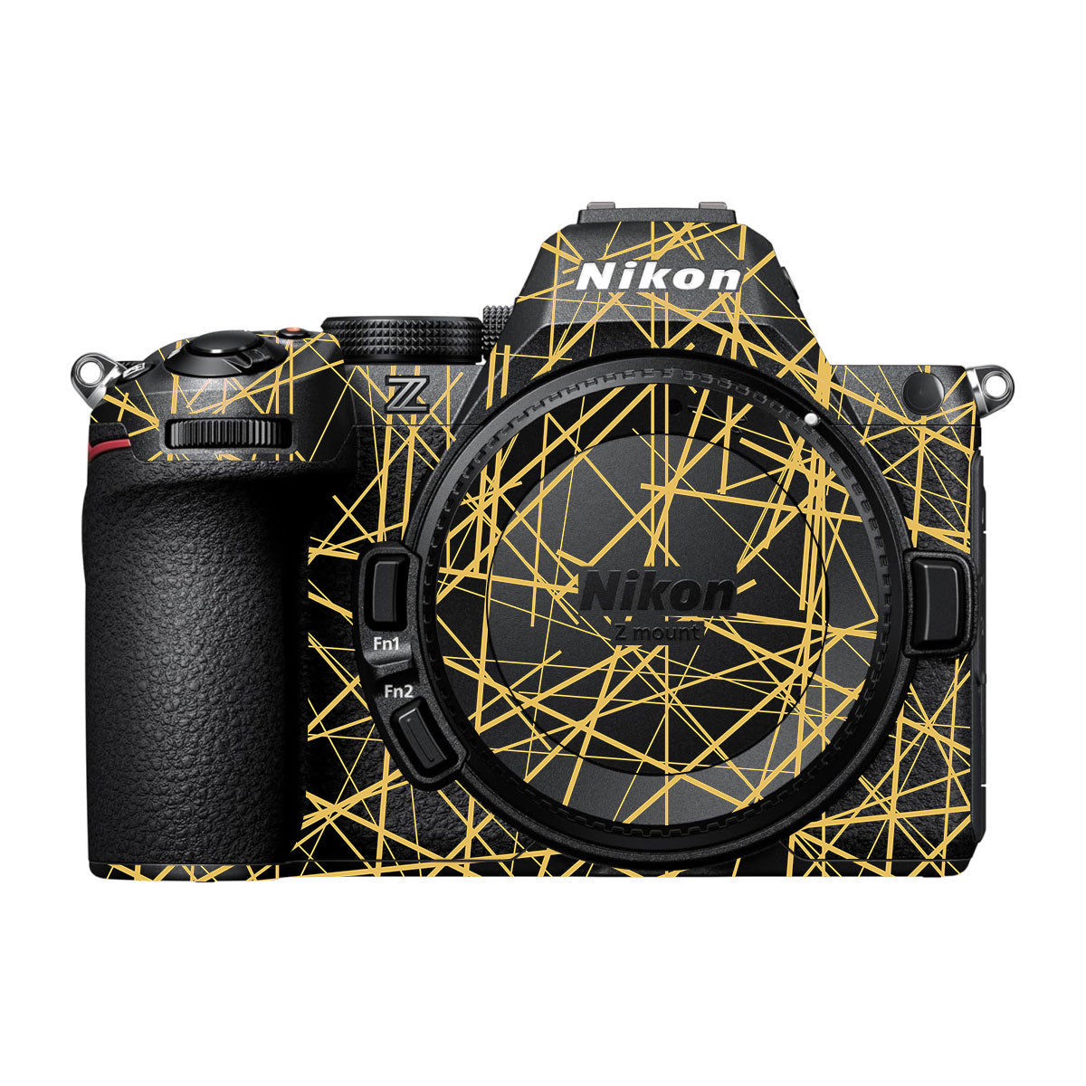 Textured Golden Web Nikon Z5 II Camera Skin