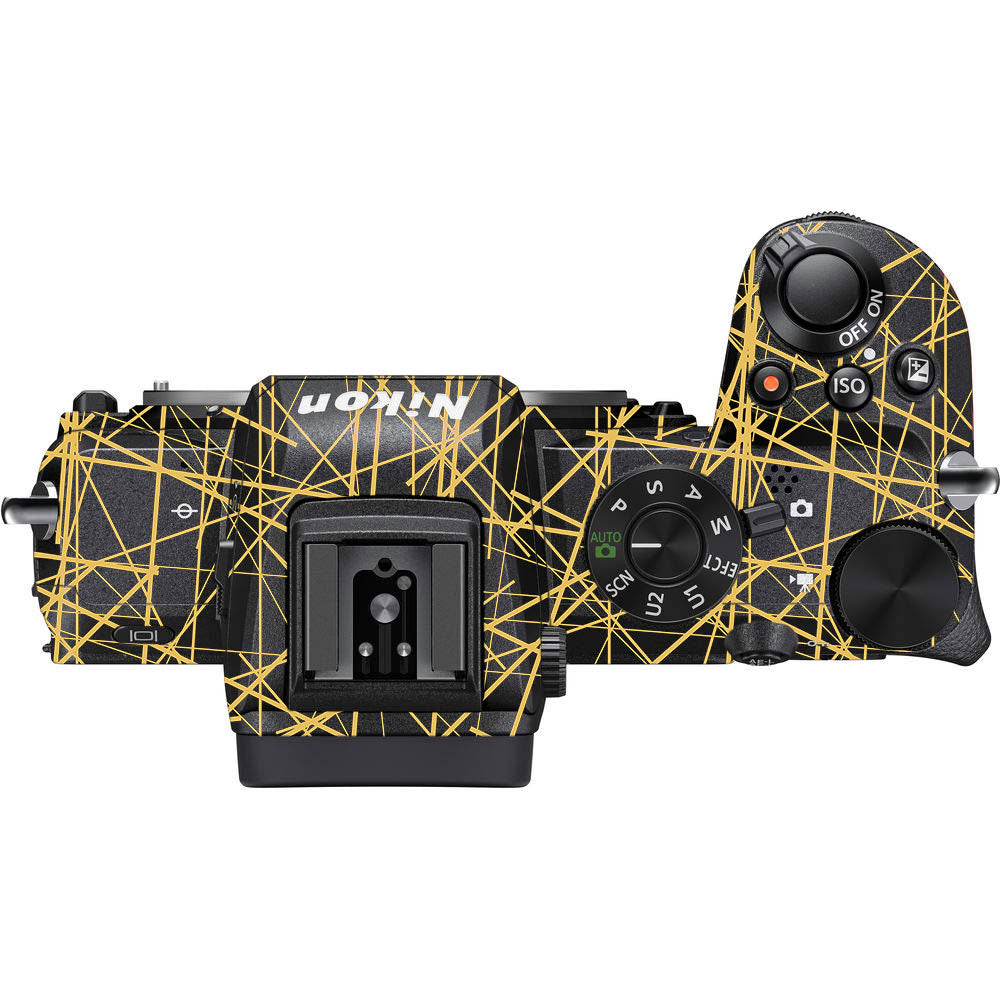 Textured Golden Web Nikon Z50 Camera Skin
