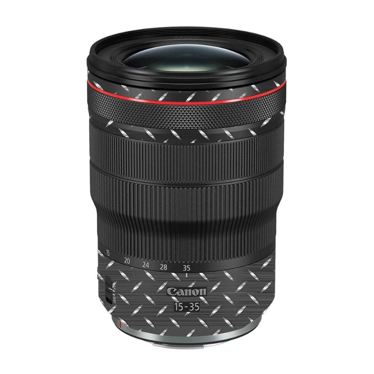 Textured Graphite Tread Canon RF 15-35mm F/2.8L USM Camera Lens Skin