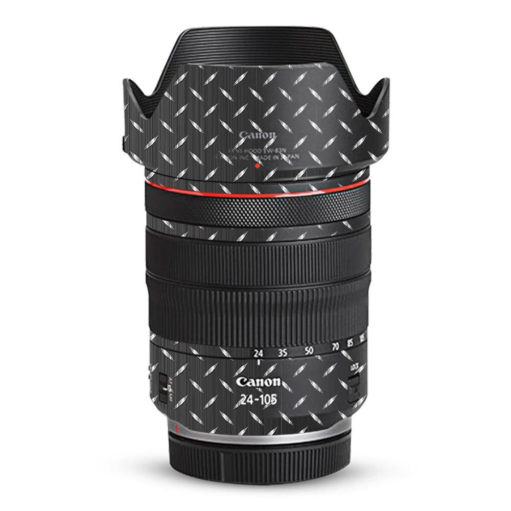 Textured Graphite Tread Canon RF 24–105mm f/4L IS USM Camera Lens Skin