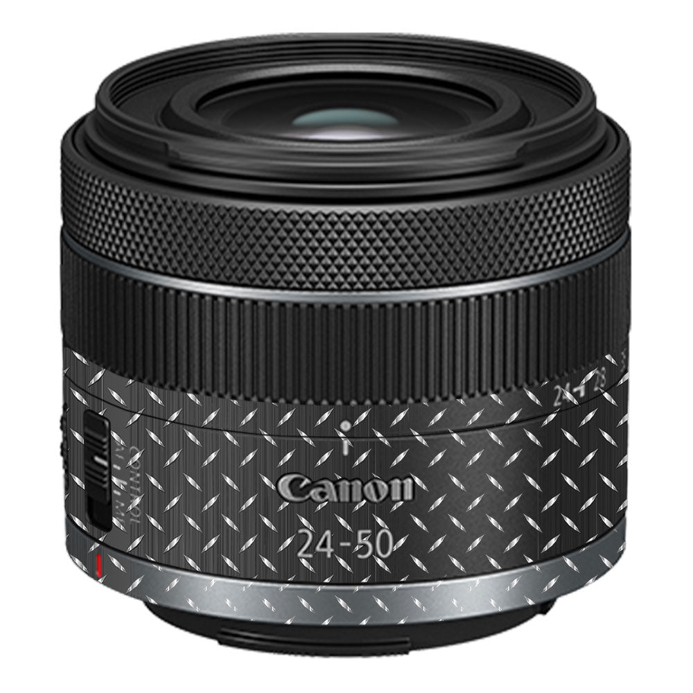 Textured Graphite Tread Canon RF 24–50mm f/4.5–6.3 IS STM Camera Lens Skin