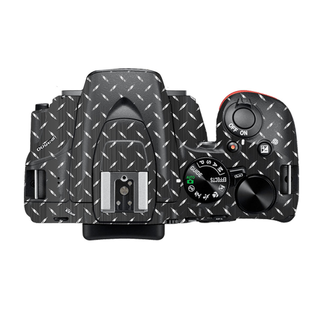 Textured Graphite Tread Nikon D3500 Camera Skin