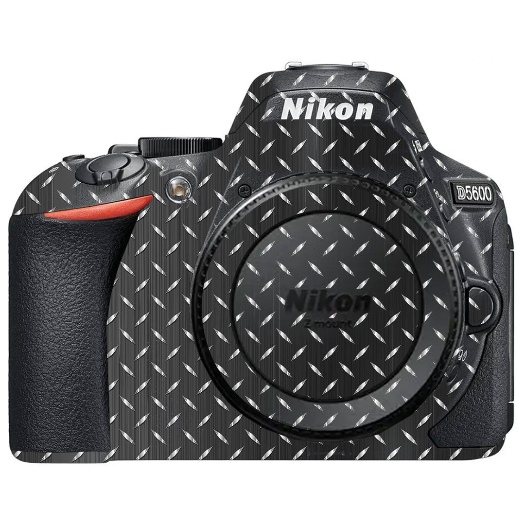 Textured Graphite Tread Nikon D5600 Camera Skin