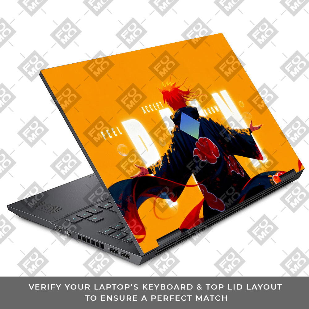 Pain Six Paths HP Omen 15 3D Laptop Skin