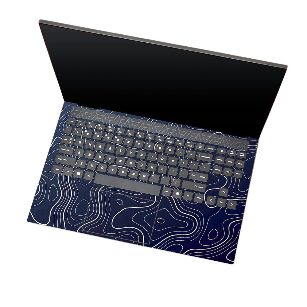 Fluid Lines Design HP Omen 15 3D Laptop Skin