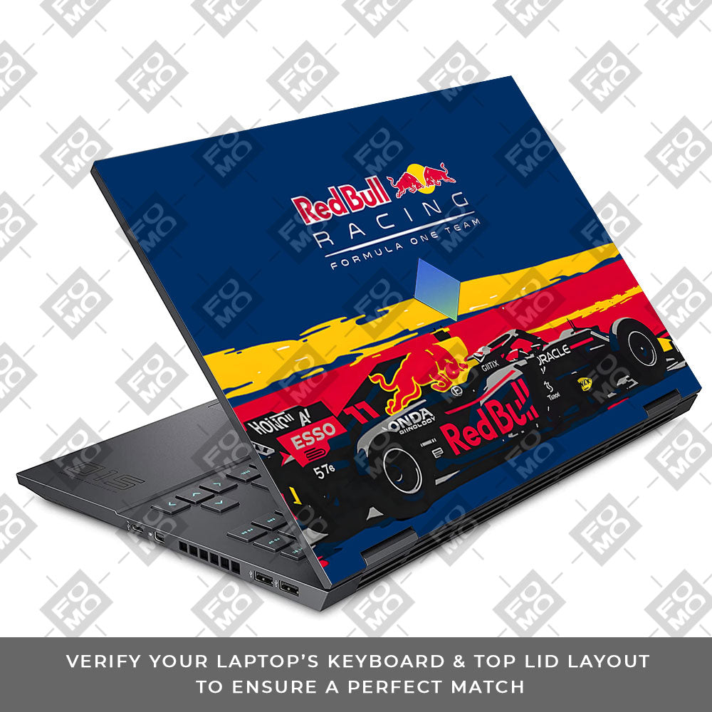 Red Bull Racing Formula One Team HP Omen 15 3D Laptop Skin