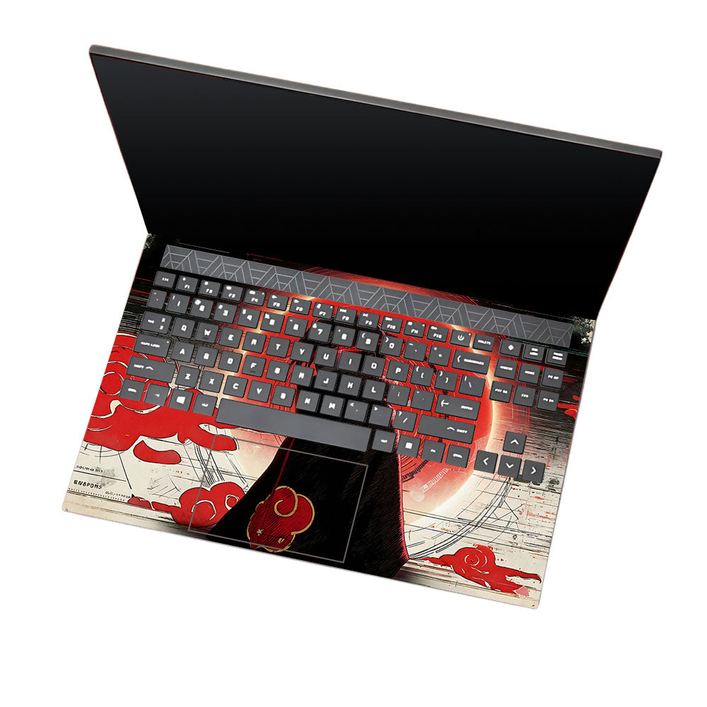 Itachi Uchiha Mark of the Akatsuki HP Omen 15 3D Laptop Skin