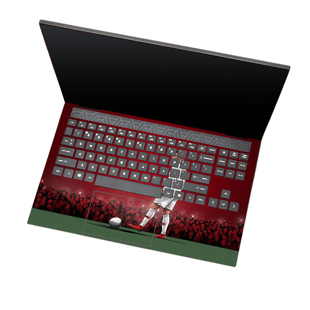Ronaldo Cold Mode HP Omen 15 3D Laptop Skin
