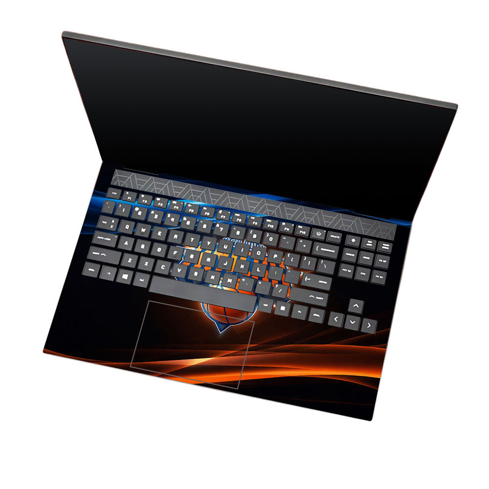 Knicks Glow HP Omen 15 3D Laptop Skin